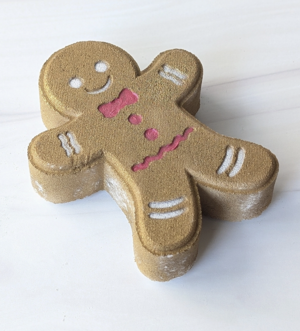 "Gingy" the Gingerbread Bath Bomb - Image 2